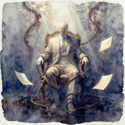 Cover art for "Ties That Bind", a dark song