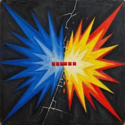 Cover art for "Two Booms in Twenty-Four", a chill song