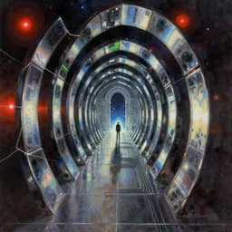 Cover art for "Tunnels Through The Gate", a dark song inspired by "Online age checks came first — a VPN crackdown could be next"